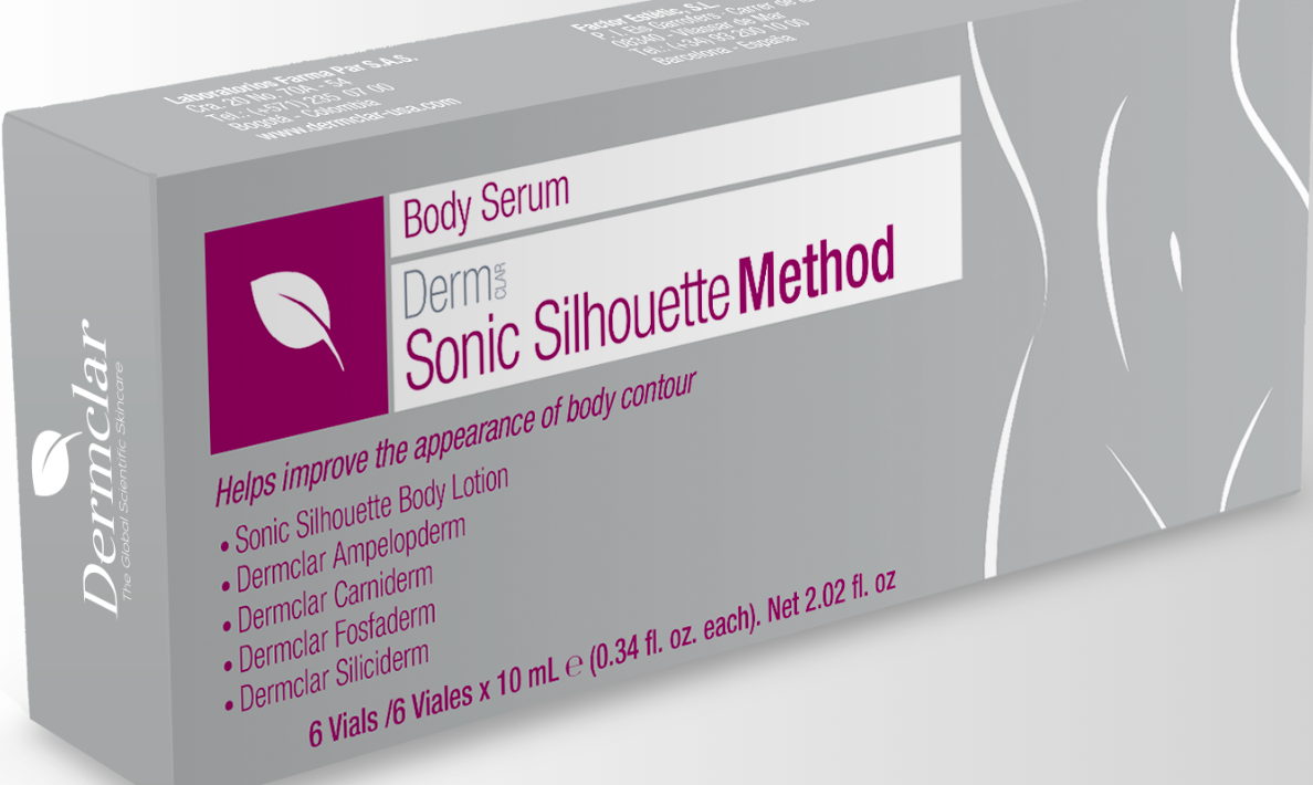 Dermclar Sonic Silhouette Method — Body Sculpting Kit (6 Vials)