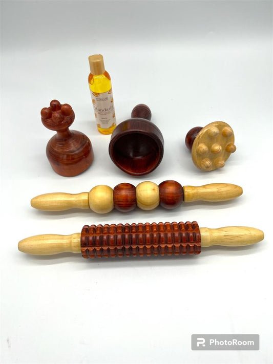 5 Piece Cherry Wood Set with free Oil