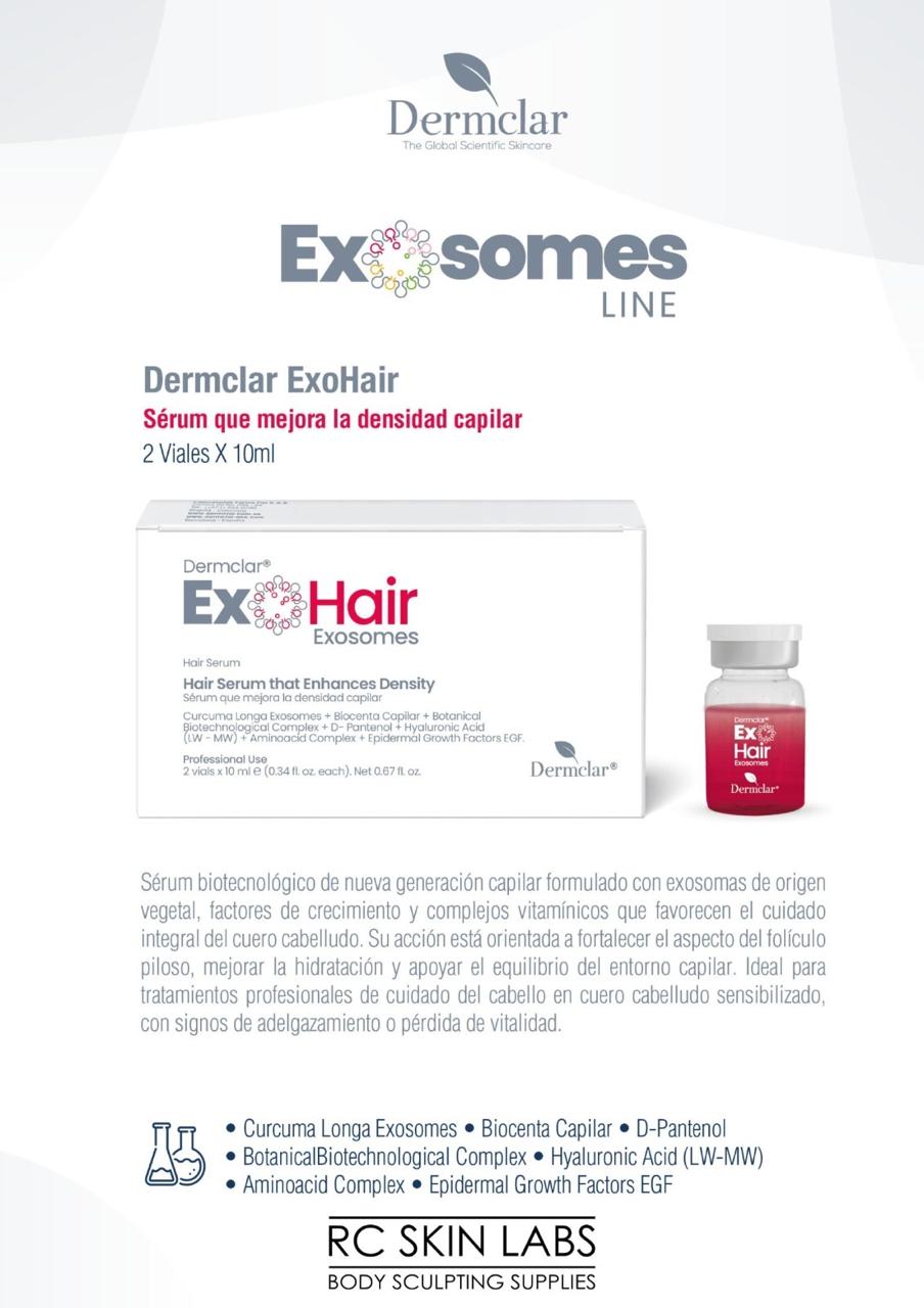 Dermclar ExoHair Exosomes — Professional Vial (2×10ml)
