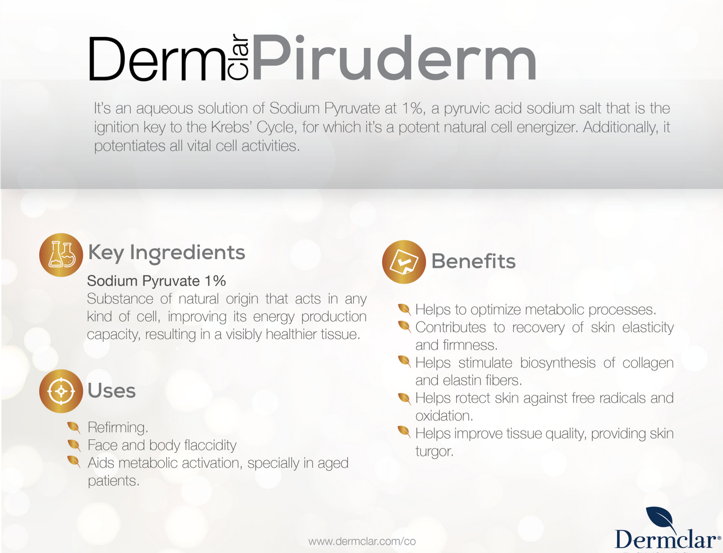 Face and Body Serum Dermclar Piruderm