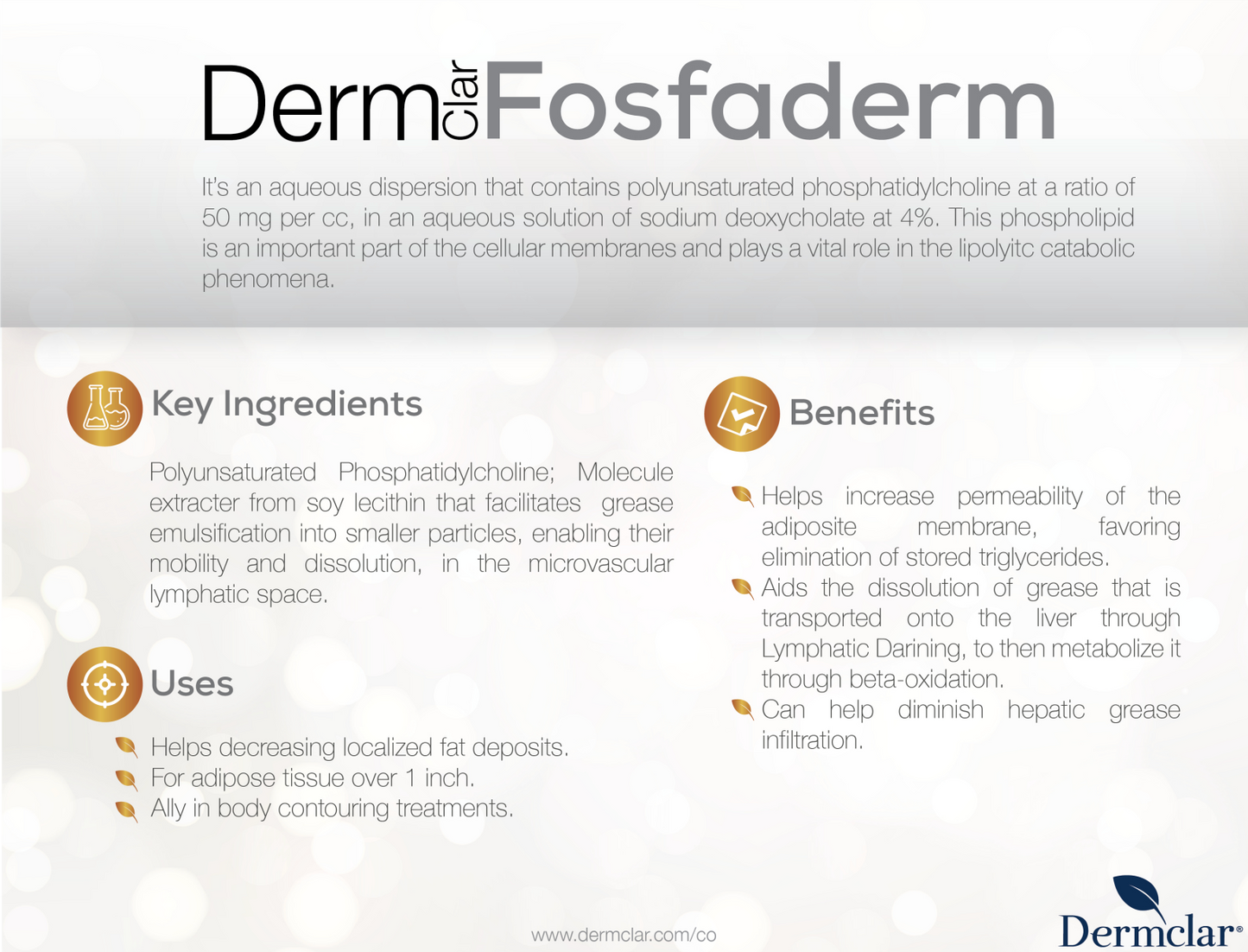 Body Serum Dermclar Fosfaderm