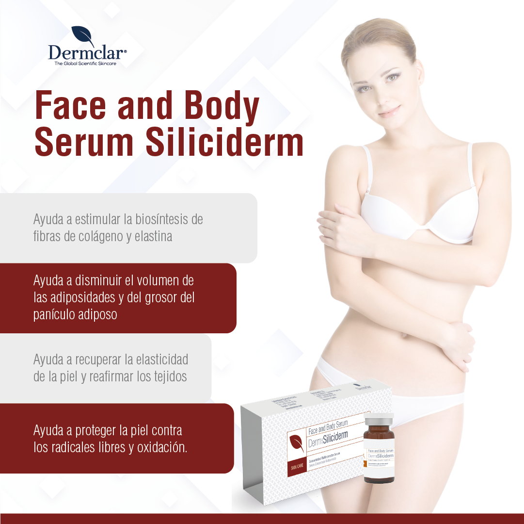 Face and Body Serum Dermclar Siliciderm